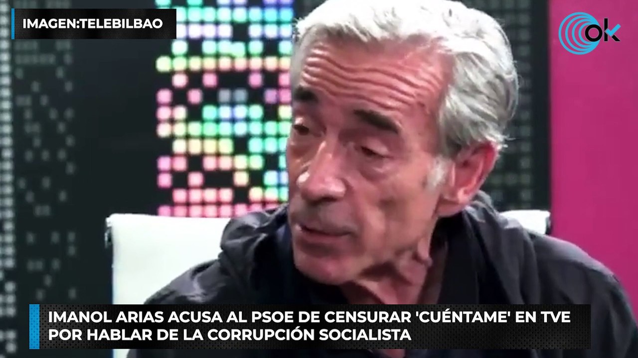 Imanol Arias acusa al PSOE de censurar 'Cuéntame' en TVE por hablar de la corrupción socialista
