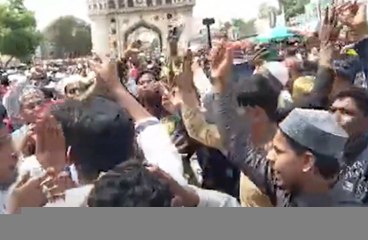 Muslims Portest In Hyderabad:  నుపుర్ శర్మ, నవీన్ జిందాల్ ను అరెస్ట్ చేయాలంటూ ఆందోళనలు| ABP Desam