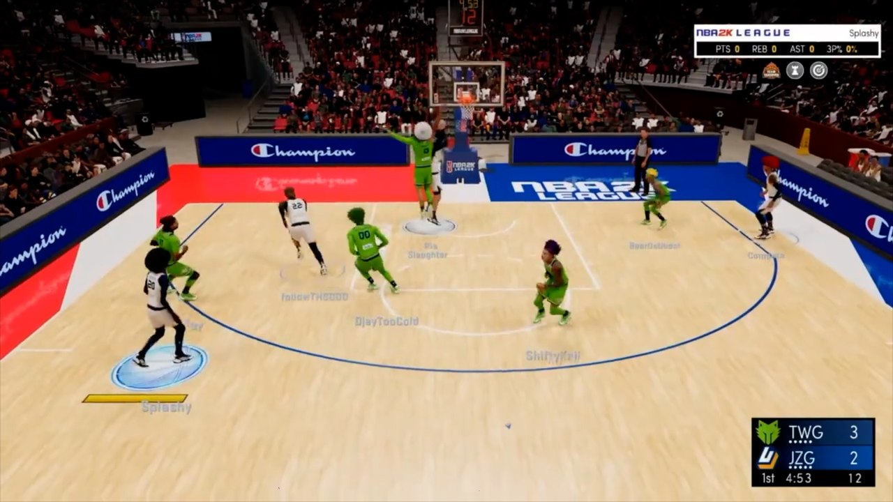 NBA 2K League - Ria Drops 36 PTS and 24 REB Against T-Wolves Gaming