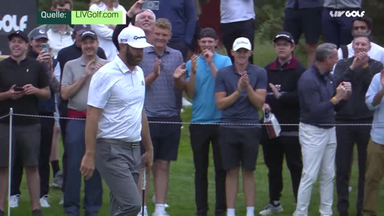 Highlights: Johnson mit Mega-Putt bei Liv-Golf