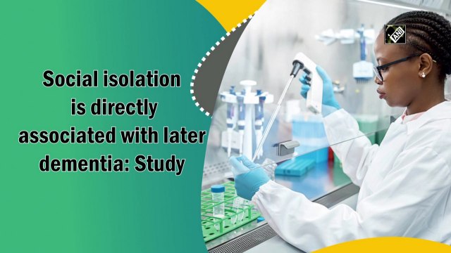 Social isolation is directly associated with later dementia: Study