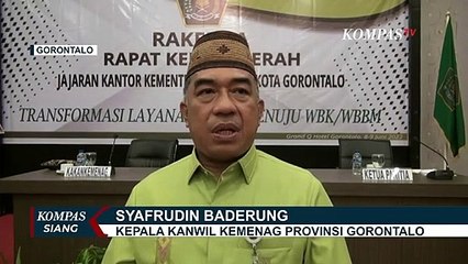 Jelang Keberangkatan, Kementrian Agama Gorontalo Cetak Identitas Koper Jemaah Calon Haji