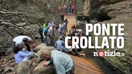 Messico, ponte crollato durante l’inaugurazione: sindaco e giornalisti nel burrone