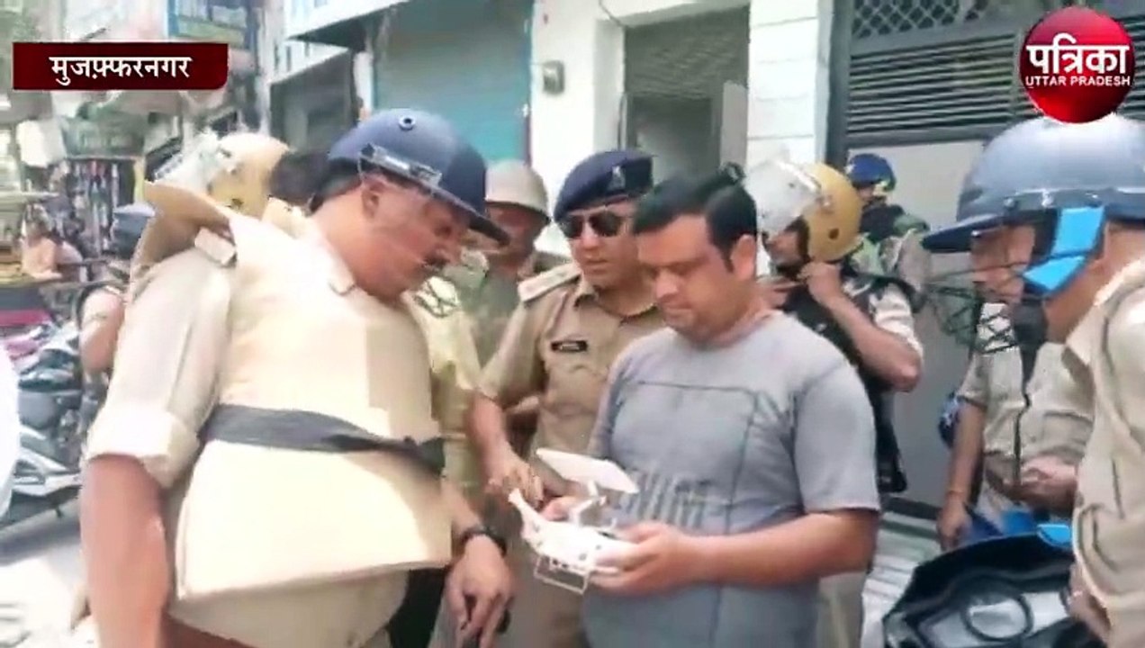 जुमे की नमाज पर अलर्ट, चप्पे-चप्पे पर भारी फोर्स तैनात