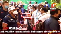 T20 International Match Between India & South Africa | Teams Arrive In Bhubaneswar