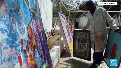 Art therapy: Dakar's Biennale showcases artwork by psychiatric patients