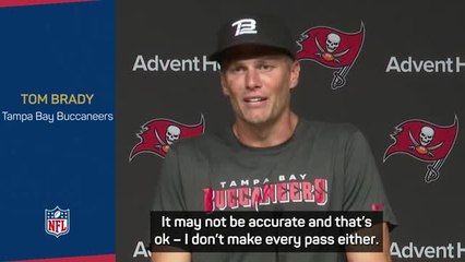 Video herunterladen: Brady denies rift with Arians