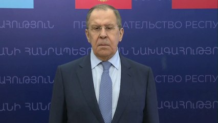 كلمة وزير الخارجية الروسي بعد مشاركته في اجتماع وزراء خارجية منظمة الأمن الجماعي