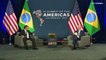 Une première rencontre entre Joe Biden et Jair Bolsonaro, deux dirigeants que presque tout oppose