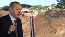 Türkiye için tarihi gün! Erdoğan'ın müjdelediği doğal gaz için borular döşenmeye başlandı