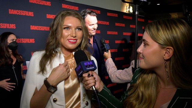 Anastasiya Mitrunen talks about 'The Walk' at the 25th annual Dances With Films opening night celebration