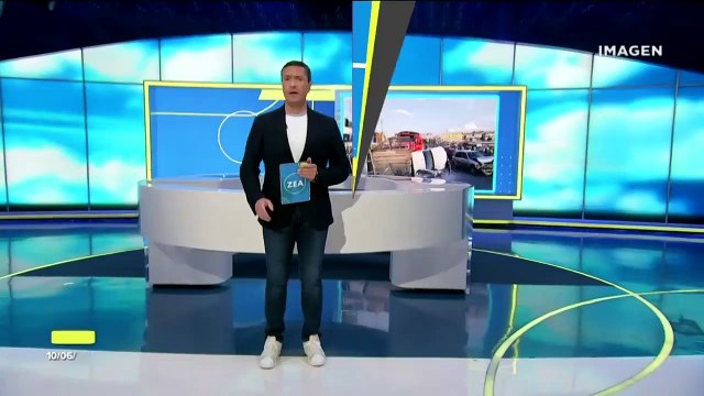 Tráiler se queda sin frenos y provoca carambola en Aguascalientes