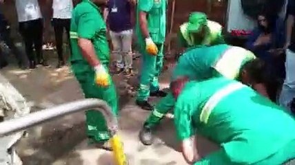 Et işleme tesisinde iğrenç görüntüler! Hepsine el konuldu