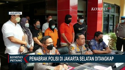 Tertangkap! Pelaku Penabrak Polisi dan 4 Wanita Pelaku Pengeroyokan di Jaksel Berhasil Diamankan
