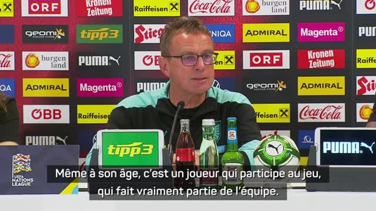 Autriche -  Rangnick : "Empêcher Benzema de toucher trop de ballons"