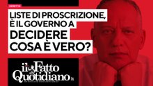 Liste di proscrizione, è il governo a decidere cosa è vero? Segui la diretta con Peter Gomez