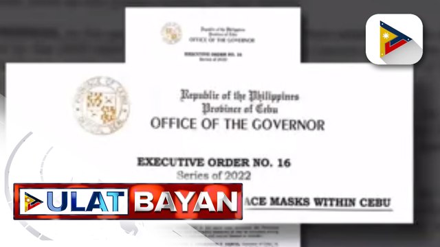 DILG, hindi kinikilala ang kautusan ng Cebu na optional na lang ang pagsusuot ng face mask sa well-ventilated at open spaces;