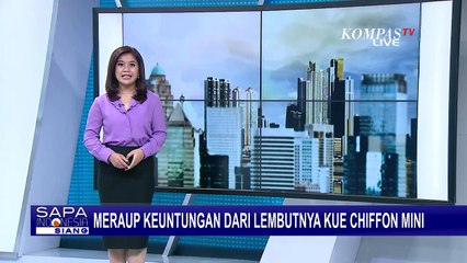 Jalankan Usaha Kue Chiffon Mini Bersama Istri, Seorang Pria di Manado Raih Keuntungan Puluhan Juta!