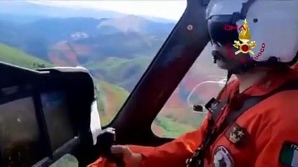 İtalya Hava Kuvvetleri, kaybolan helikopterin arama çalışmalarına katıldı