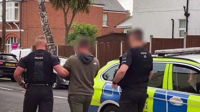 Police arrest five men on suspicion of murdering a DIY SOS star attacked by rival football supporters