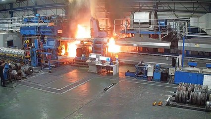 Un incendie ultra rapide dans une usine d'aluminium
