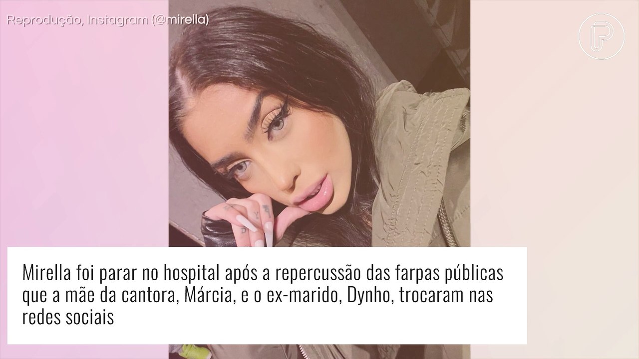 Mirella sofre crise após briga de Dynho com sua mãe e precisa ser hospitalizada. Saiba detalhes