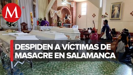 Despiden a estudiantes víctimas del ataque en Barrón, Salamanca