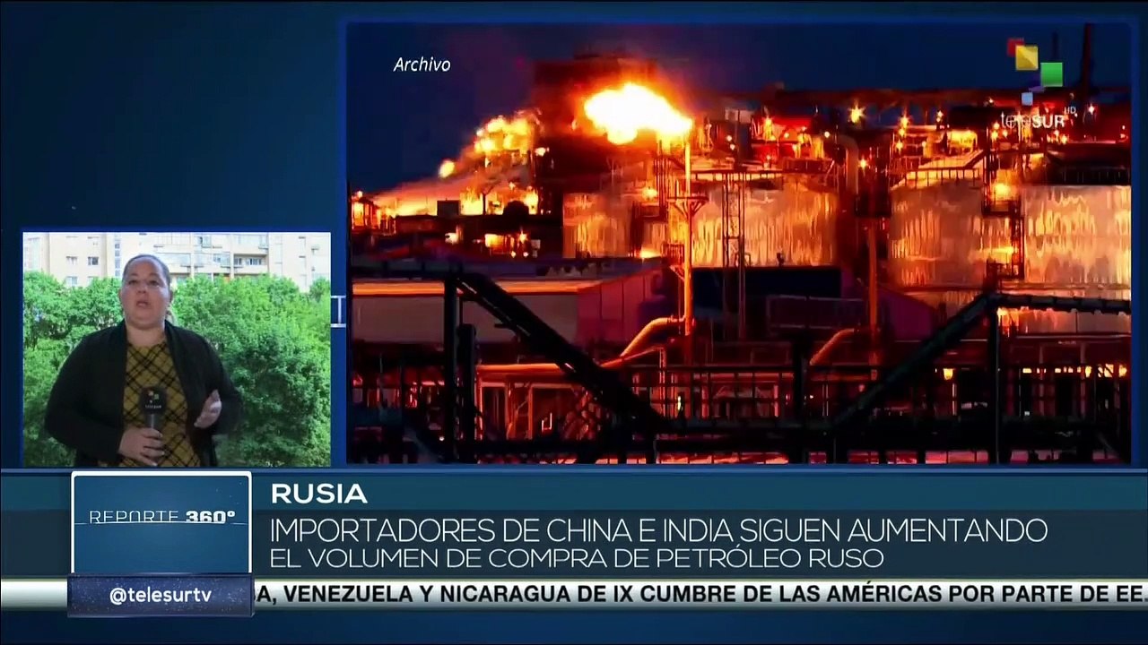 China e India incrementan importaciones de petróleo ruso