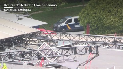 ÚLTIMA HORA | Seis HERIDOS en un derrumbe en el festival O SON DO CAMIÑO
