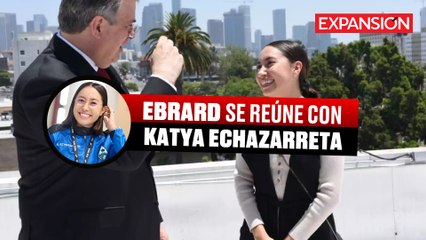 KATYA ECHAZARRETA le CUENTA a MARCELO EBRARD QUÉ se SIENTE ESTAR en el ESPACIO | ÚLTIMAS NOTICIAS