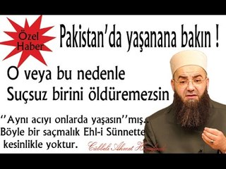 Cübbeli Ahmet Hoca - Hanefiyim,Sünniyim deyip te Okul Basıp Çocuk Öldürenler Vehhabidir.