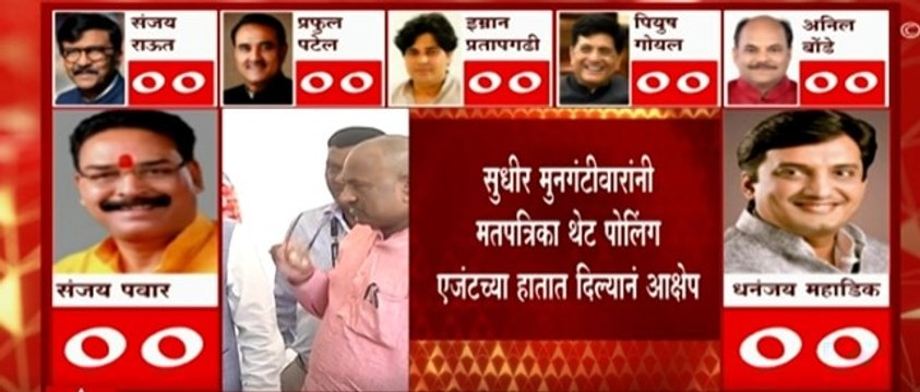 Rajya Sabha Election आमदार रवी राणा आणि सुधीर मुनगंटीवार यांच्या मतपत्रिकेवर महाविकास आघाडीचा आक्षेप