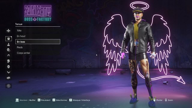 Saints Row : éditeur de personnages