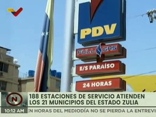Zulianos destacan efectividad de la distribución de combustible en 188 estaciones de servicio