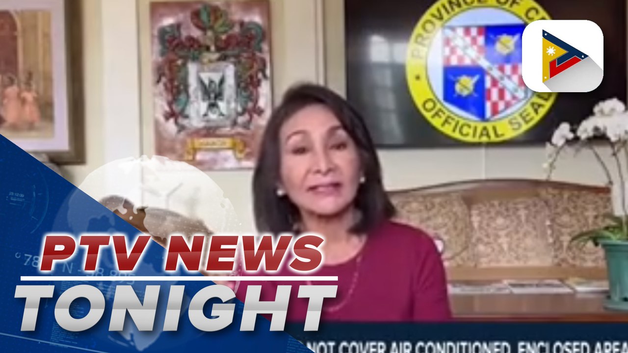 Cebu province lifts mandatory wearing of face mask in public places, open spaces