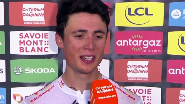 Critérium du Dauphiné 2022 - Valentin Ferron : Faut savourer car remporter une étape d'une course WorldTour c'est énorme !