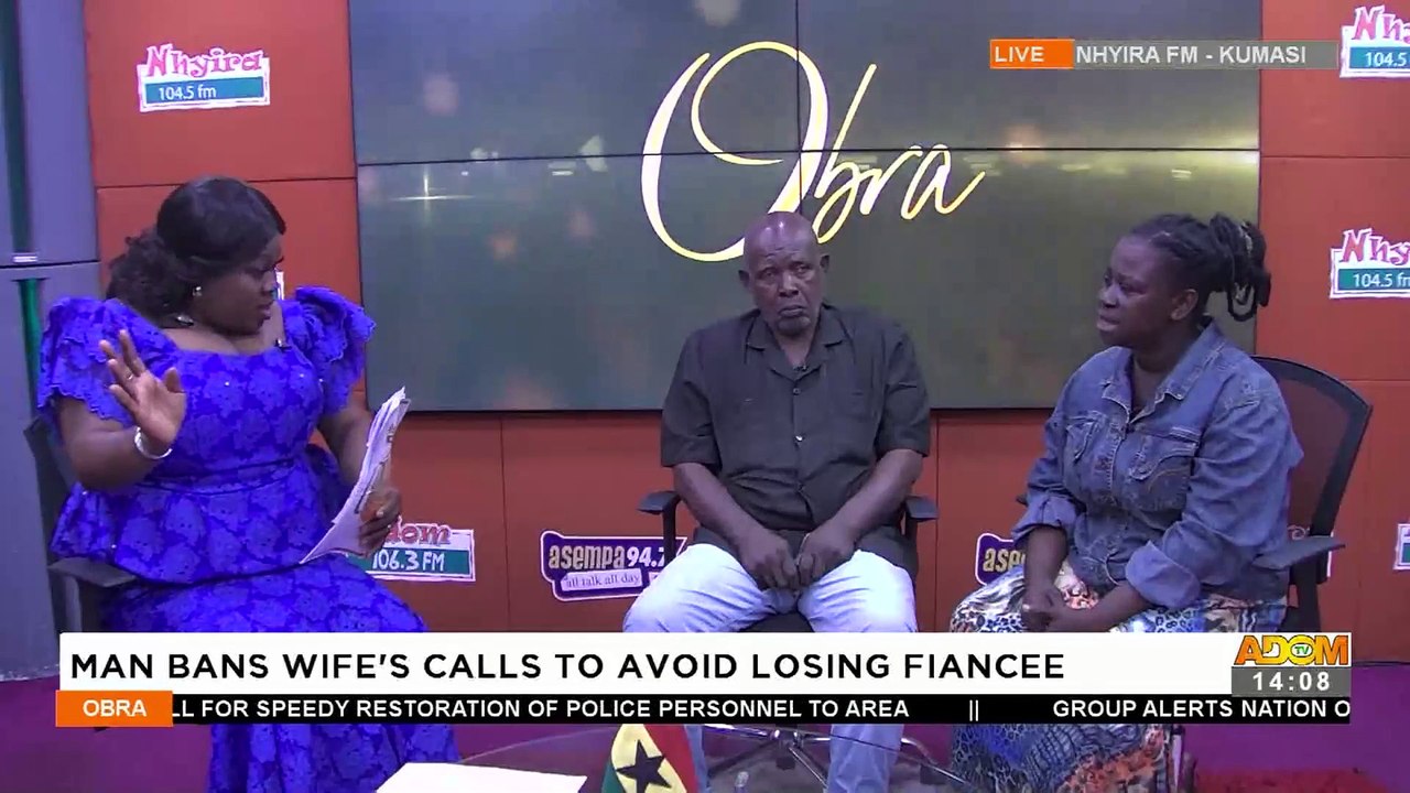 Father Has Abandoned Children - Wife Laments Obra on Adom TV (10-6-22)