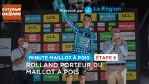 #Dauphiné 2022- Étape 6 / Stage 6 - AURA Polka Dot Jersey Minute