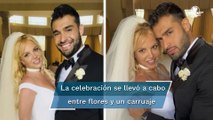 Salen a la luz las primeras fotos de la boda de Britney Spears con Sam Asghari