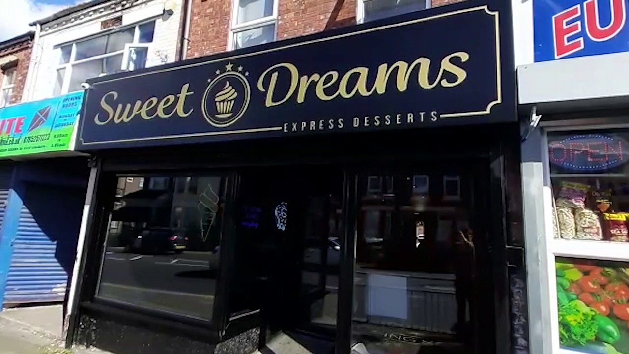 Sweet Dreams desserts store video Dailymotion