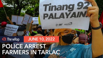 Police arrest farmers in Concepcion, Tarlac