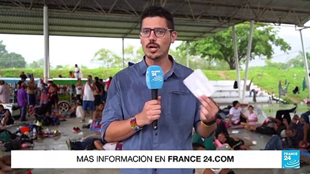 Informe desde Huixtla: migrantes buscan documentos para transitar por México