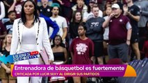 Entrenadora de básquetbol es criticada por lucir sexy al dirigir sus partidos