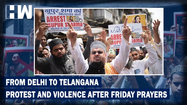 Prophet Remarks Row: Sporadic Protests Erupt In Different Parts of Country Against Nupur Sharma