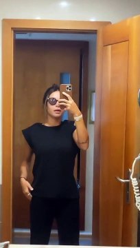 Depois de noite muito animada Bruna Gomes faz publicação nas redes sociais: “A cara de pau…”.