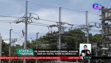 Singil sa kuryente ng Meralco, tataas ngayong buwan | SONA