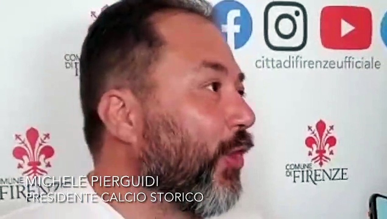 Calcio storico fiorentino, il presidente Piergu...