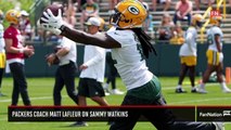 Packers Coach Matt LaFleur on Sammy Watkins