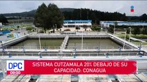 Sistema Cutzamala 20% debajo de su capacidad: CONAGUA