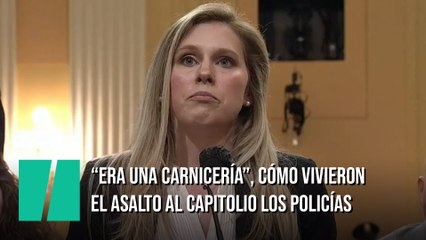 "Es una carnicería", cómo vivió la policía del Capitolio el asalto del 6 de enero